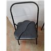 Image 6 : *Folding Table (34x28.5") & (3) Folding Chairs - As Is, Pickup Only