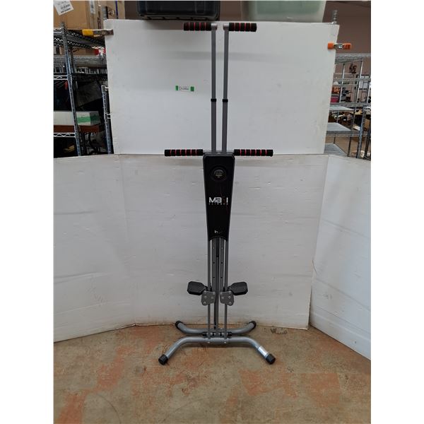 *MaxiClimber Climbing Machine w/ Calorie Burn Tracker (81.5  Tall) - As Is - Cannot Ship