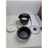 Image 4 : Bodum Coffee Machine - Electric Frying Pan - Steamer - All Power On