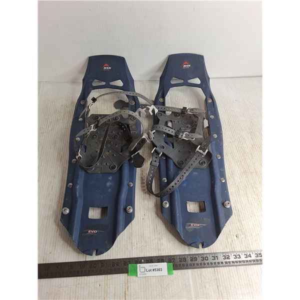 Pair of MSR  EVO  Snow Shoes - Adjustable Size