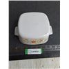 Image 1 : Corning Ware "Wildflowers" Casserole Dish - 7" x 7"