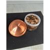 Image 2 : Copper Lidded Sealer Jar Full of Canadian Pennies