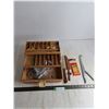 Image 1 : Woodstream "Old Pal" Fishing Tackle Box w/Contents