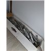 Image 2 : Emerald "Silver Tinsel Tree" - 4.5' Assembled - 39x7x9" Box, Pickup Only