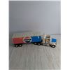 Image 2 : Nylint Folded Metal Pepsi Semi Tractor & Trailer - 24" Length