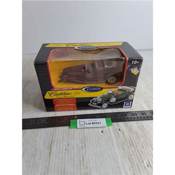Canson In Box Diecast 1932 Cadillac Sport Phaeton - Some Damage, As is