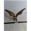 Image 1 : Brass Eagle Ornament - 20" Wingspan - Missing Base
