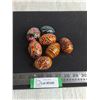 Image 1 : (7) Wooden Easter Eggs
