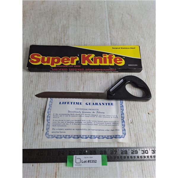 Super Knife w/lifetime Guarantee - 8  Blade