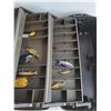 Image 3 : Flambeau Outdoors Fishing Tackle Box w/Contents - 20x10x9"