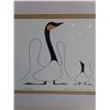 Image 3 : (2) Metal Framed Benjamin Chee Chee Prints (Learning & Good Morning) - 14.5" x 11.5" Each
