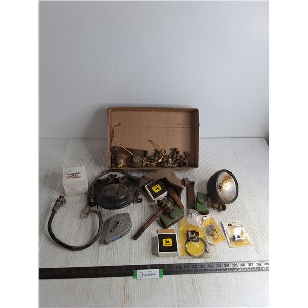 Assorted Tractor Parts & Hardware, Chalk Line