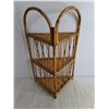 Image 2 : Wicker Corner Shelf - 22" x 13", Pickup Preferred