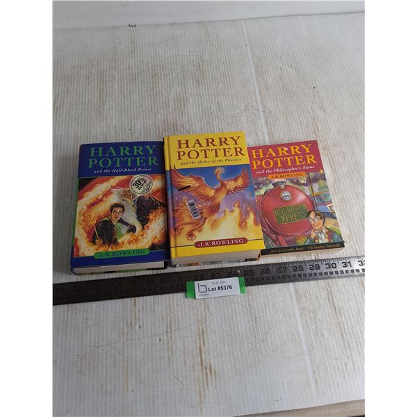(3) Harry Potter Books