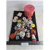 Image 1 : Assorted Shirt Pins, Almond Roca Tin