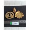 Image 1 : Brass & Resin Ornament, Bowl, Trivet