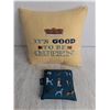 Image 3 : Pet Cable & Anchors, Queen Cushion, Dog Themed Collapsible Shopping Bag