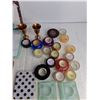 Image 2 : Assorted Candles & Holders, Day Planners, Copper Liquer Glasses