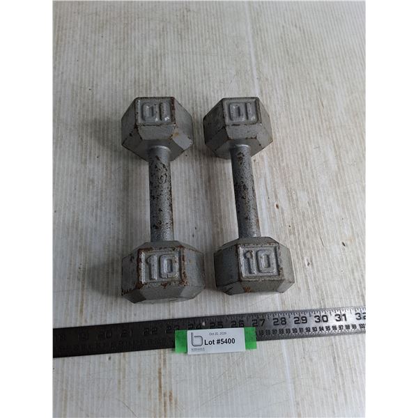 (2) 10 lb Dumbbells, Pickup Only