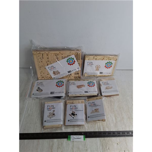 New MiniMakers STEM Building Toys (8 Packs)