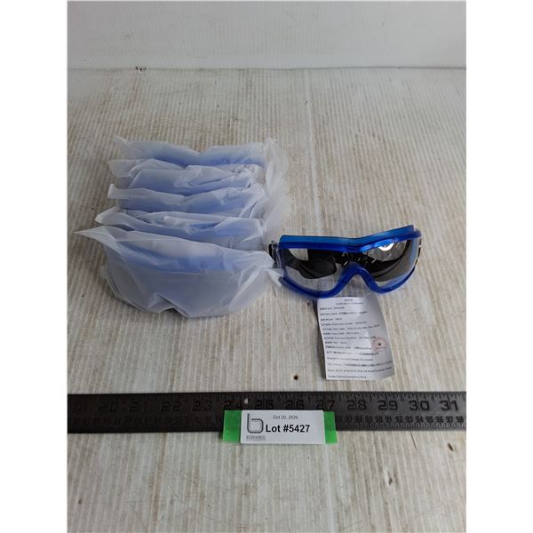 (6) New Sposune Protective Goggles