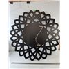 Image 5 : *Large Round Decorative Mirror and Frame With Two Cracks As-Is No Shipping