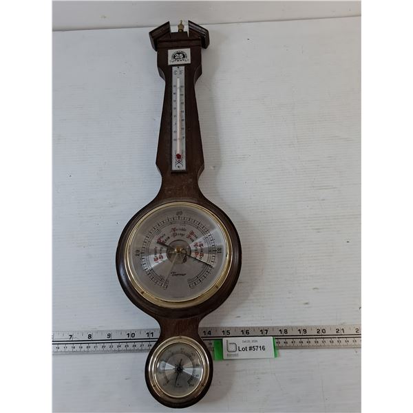 Engineered Air 25th Anniversary Vintage Style Wall Weather Dials & Thermometer