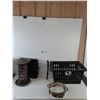 Image 1 : Outdoor Hanging Lamp, Shopping Basket, Keurig Coffee Pod Storage Drawer, Casserole Dish Holder