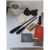 Image 2 : (3) Rasps, Assorted Abrasive Sponges and Sanding Sheets, Sheet Floorong Adhesive Spreader, Misc