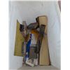 Image 4 : (3) Rasps, Assorted Abrasive Sponges and Sanding Sheets, Sheet Floorong Adhesive Spreader, Misc