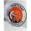 Image 7 : McColl Frontenac Double Sided Porcelain Service Station Sign-30" in Diameter