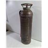 Image 2 : (1) Antique Brass Fire Extinguisher, Pickup Only