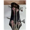 Image 6 : (1) SKY Acoustic-Electric Bass Guitar in Black Gloss finish, Pickup Only