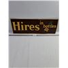 Image 1 : Hires Root Beer Tin Sign-27.5"x10"