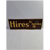 Image 4 : Hires Root Beer Tin Sign-27.5"x10"