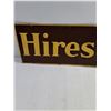 Image 5 : Hires Root Beer Tin Sign-27.5"x10"