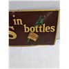 Image 6 : Hires Root Beer Tin Sign-27.5"x10"