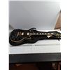 Image 1 : Late 1970's Aspen Les Paul Custom Copy Made in Japan-Set Neck and Dimarzio Pickups with Soft Case