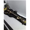 Image 2 : Late 1970's Aspen Les Paul Custom Copy Made in Japan-Set Neck and Dimarzio Pickups with Soft Case