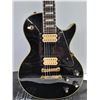 Image 5 : Late 1970's Aspen Les Paul Custom Copy Made in Japan-Set Neck and Dimarzio Pickups with Soft Case