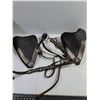 Image 9 : Vintage Western Parade Saddle in Black & Red Leather w/,Bridle & Breat Collar Pickup Only