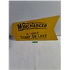 Image 5 : Vintage Double Sided Wincharger Advertising Sign-24" in length