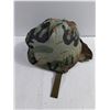 Image 4 : Military helmet with Woodland Camouflage Fabric Cover