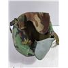 Image 5 : Military helmet with Woodland Camouflage Fabric Cover