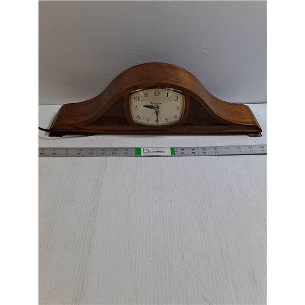 Vintage Imperial Westminster Chime Electric Mantel Clock-working