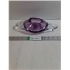 Image 1 : Vintage MCM Art Glass Bowl