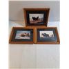Image 2 : (3) Framed Prints by Jerry Doell Featuring Historical Prairie Scenes-11.5x9.5"
