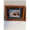 Image 3 : (3) Framed Prints by Jerry Doell Featuring Historical Prairie Scenes-11.5x9.5"