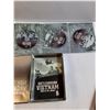 Image 5 : (2) DVD Colections-WW 2 Battlefront&Battleground Vietnam,D-Day Experience Book