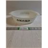 Image 1 : Vintage Fire King Meadow Green Casserole